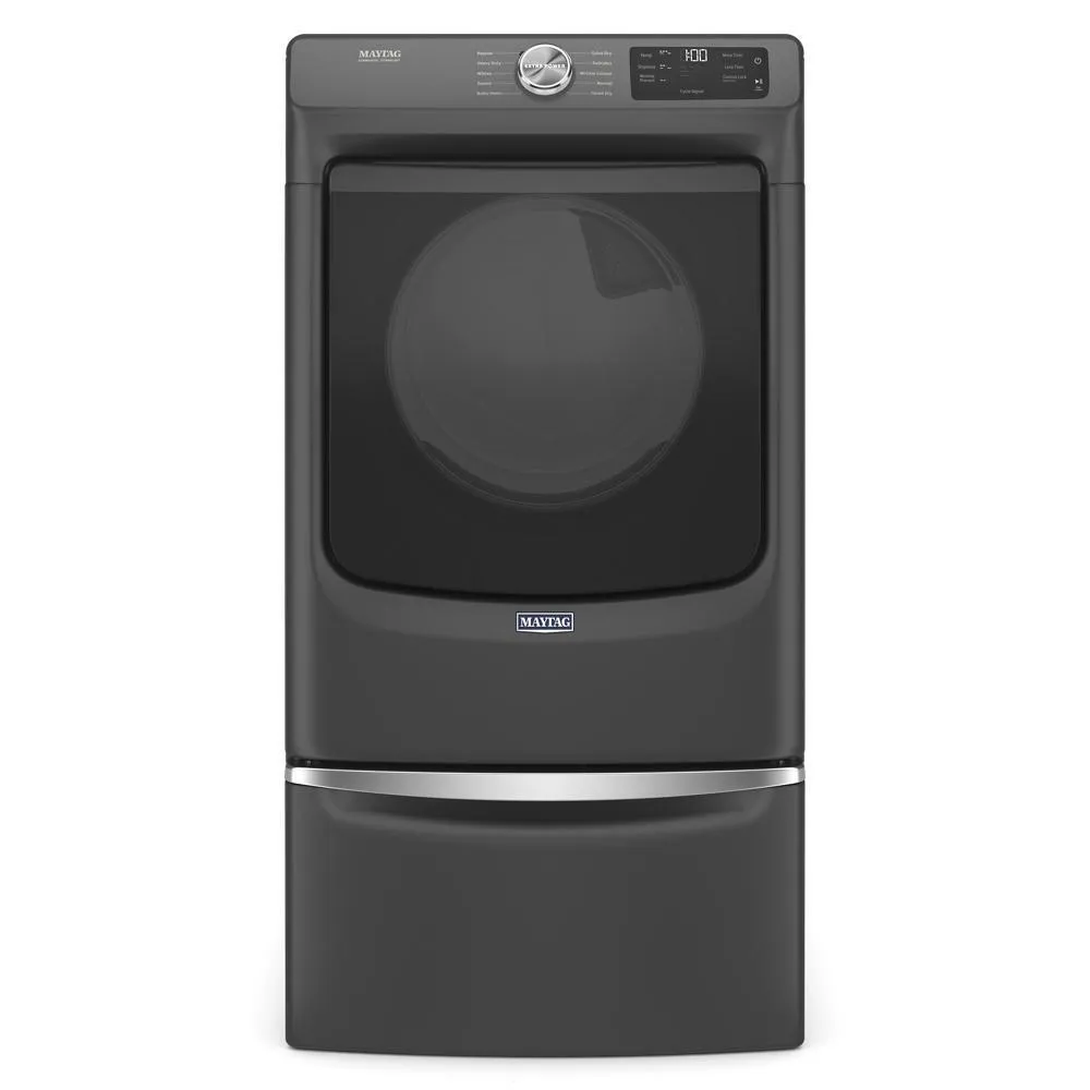 Maytag MED5630MBK Front Load Electric Dryer with Extra Power and Quick Dry cycle - 7.3 cu. ft.