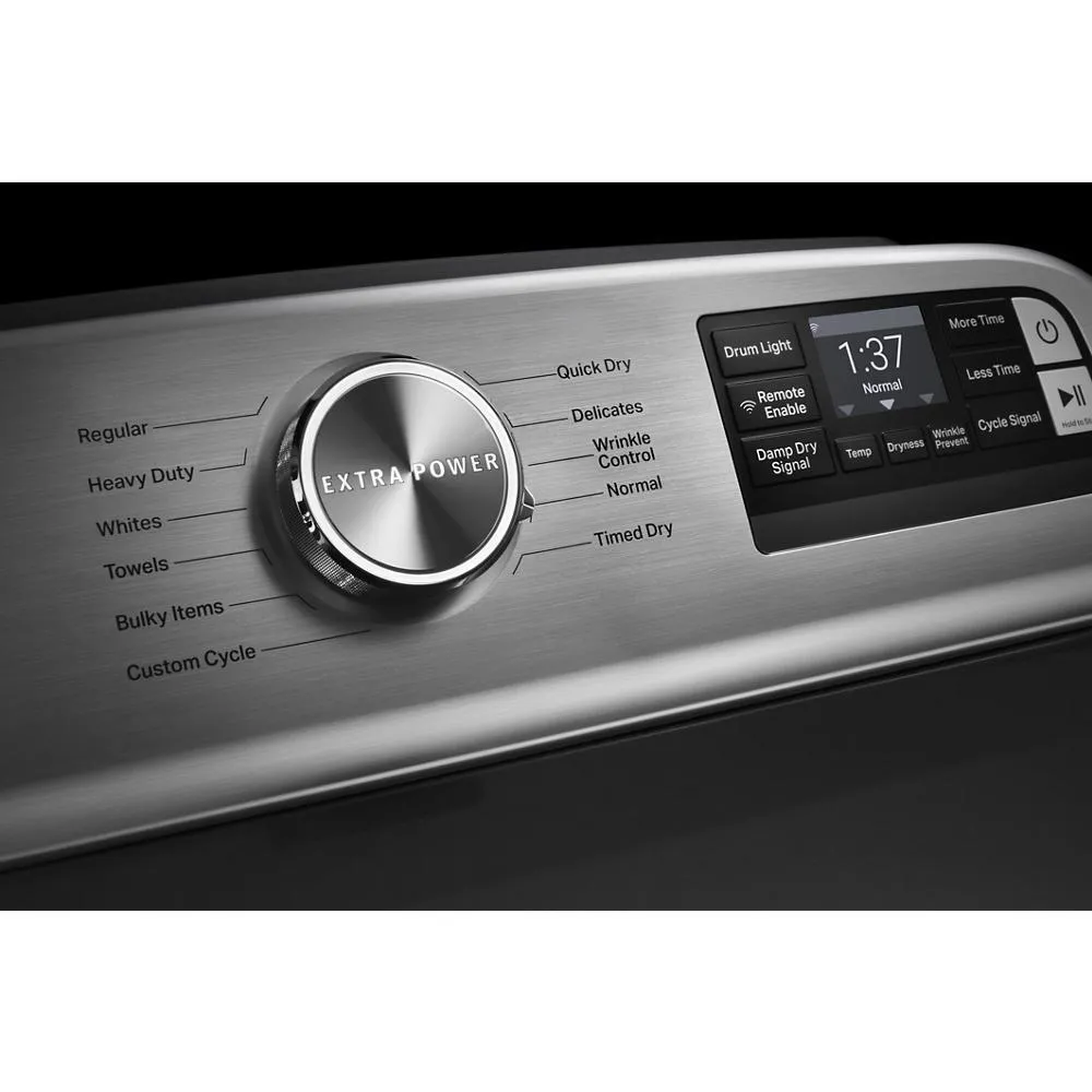 Maytag MED6230HC Smart Top Load Electric Dryer with Extra Power - 7.4 cu. ft.