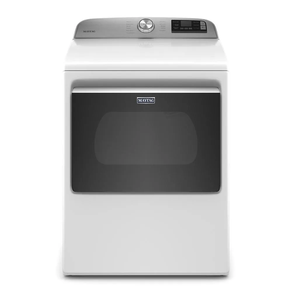 Maytag MED6230HW Smart Top Load Electric Dryer with Extra Power - 7.4 cu. ft.