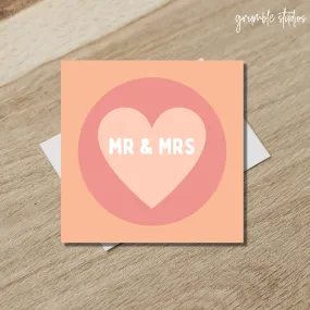 Mr and Mrs Card