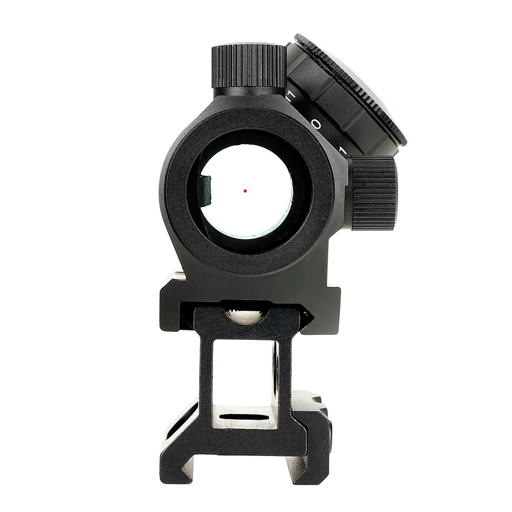 ohhunt 1X25 2 MOA Micro Red Dot Sight 11 Brightness Control With Co-Witness Riser Mount