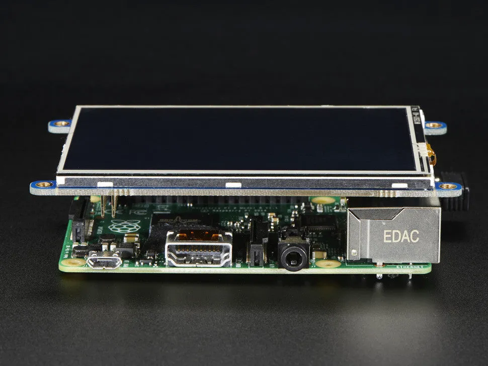 PiTFT Plus 480x320 3.5" TFT Touchscreen for Raspberry Pi