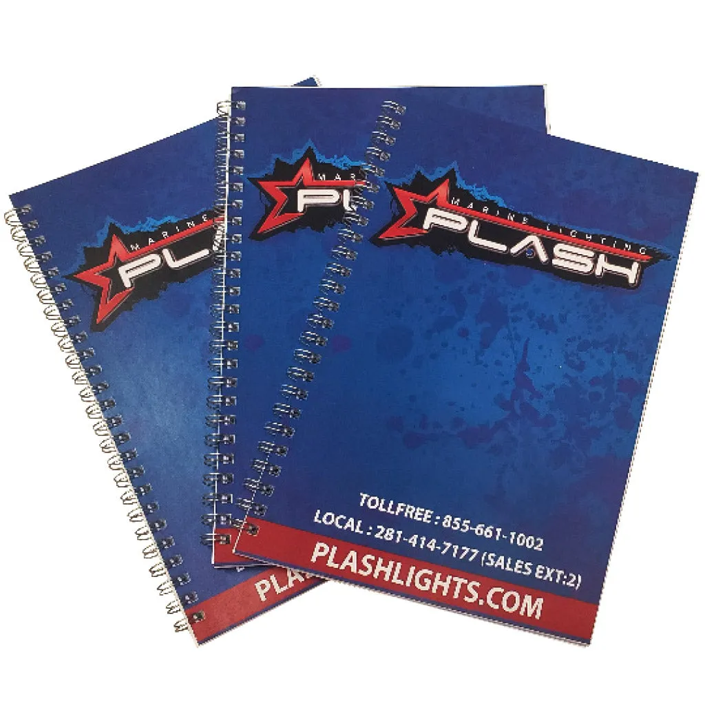 Plash Spiral Notebook