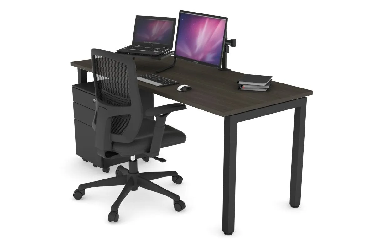 Quadro Square Legs Office Desk [1200L x 700W]