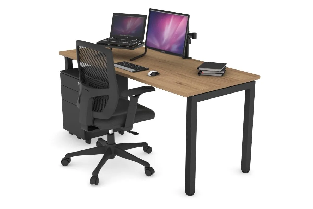 Quadro Square Legs Office Desk [1200L x 700W]