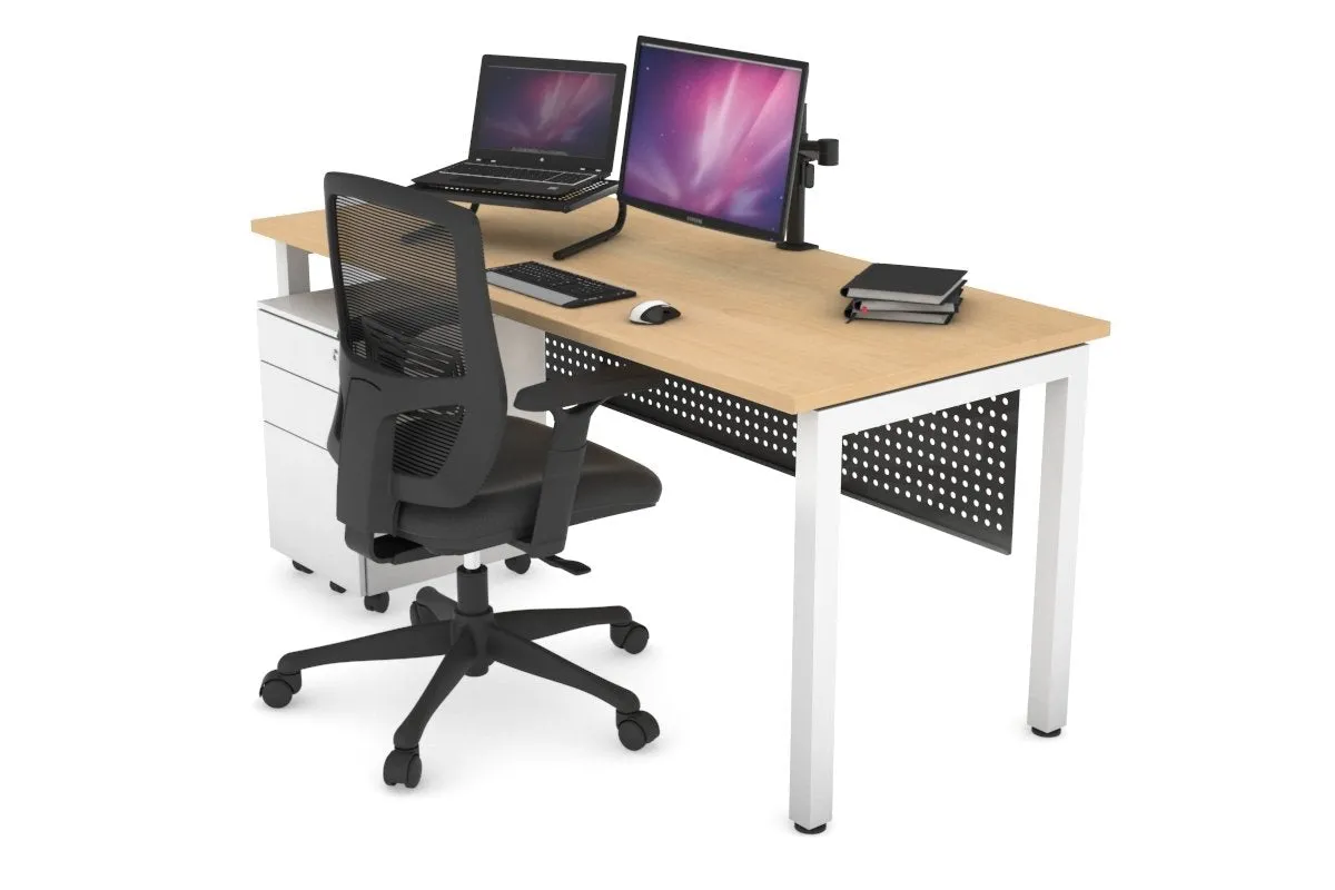 Quadro Square Legs Office Desk [1200L x 700W]