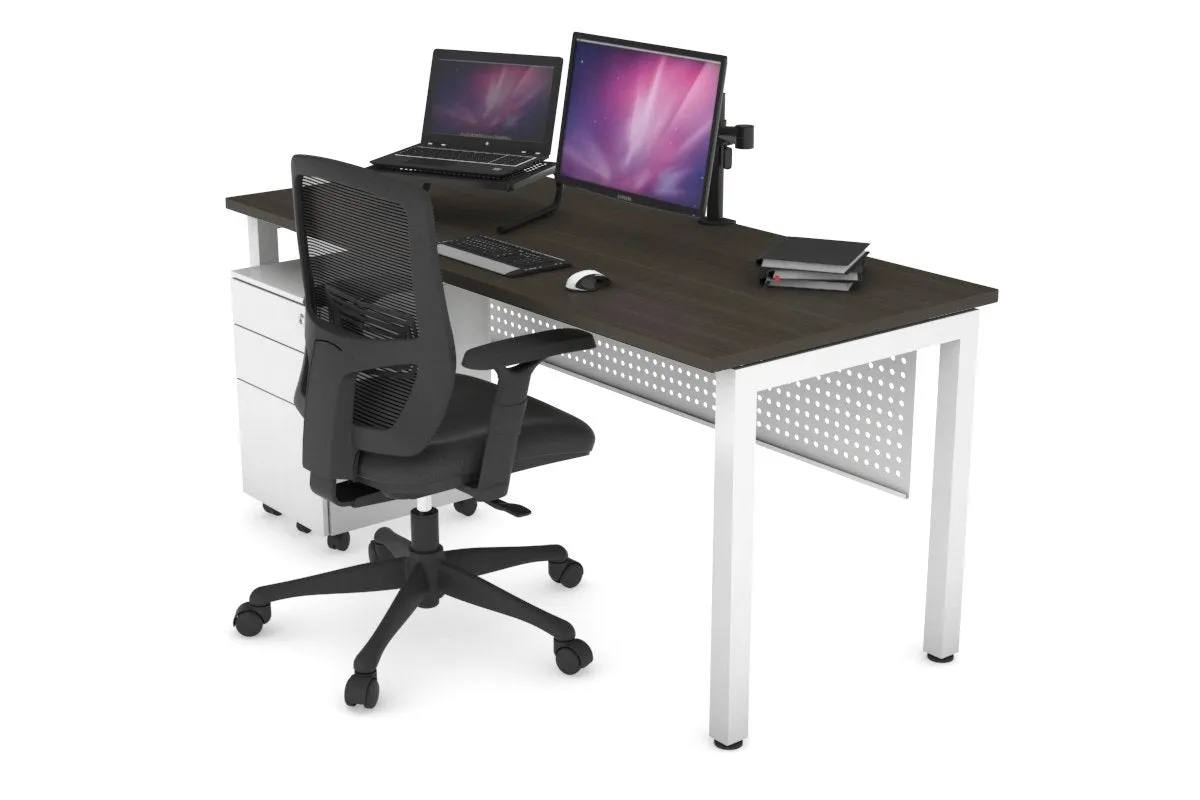 Quadro Square Legs Office Desk [1200L x 700W]