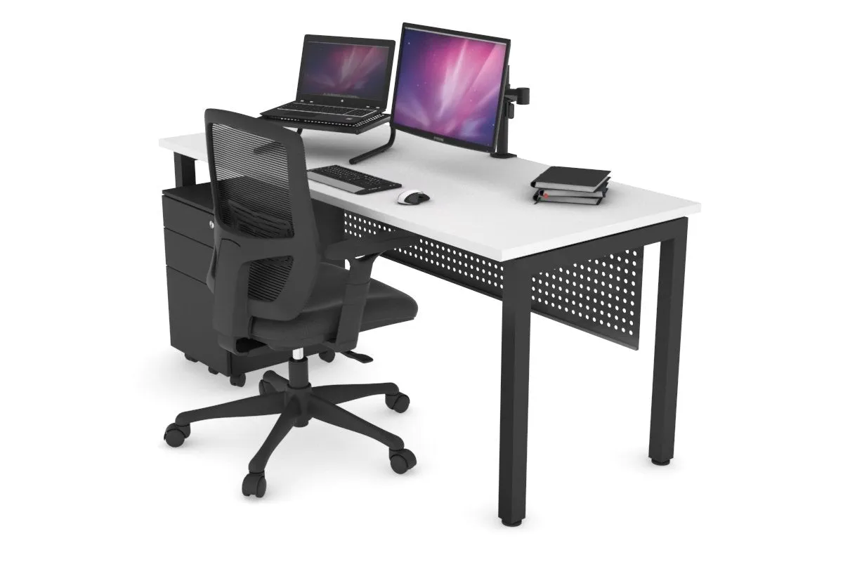 Quadro Square Legs Office Desk [1200L x 700W]