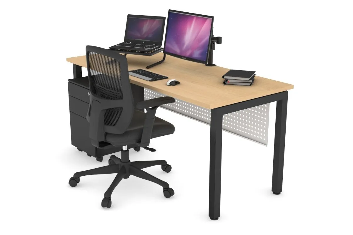Quadro Square Legs Office Desk [1200L x 700W]