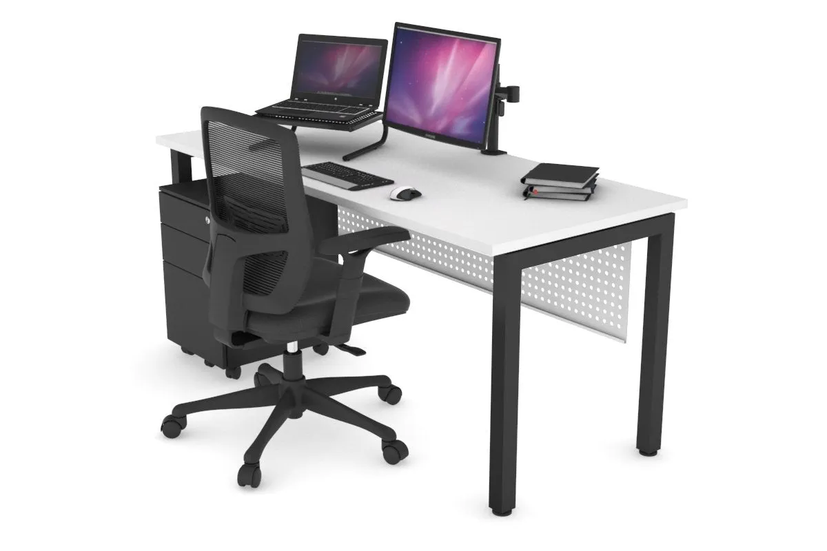 Quadro Square Legs Office Desk [1200L x 700W]