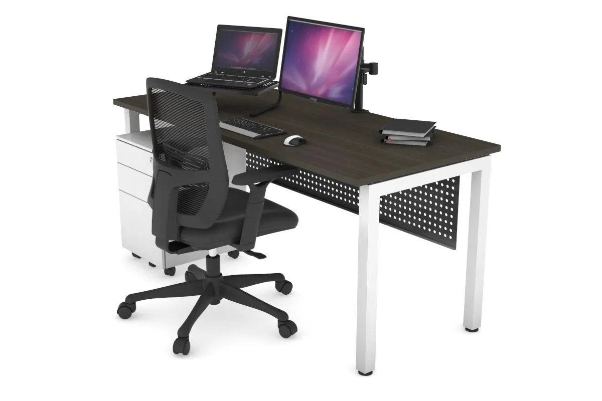 Quadro Square Legs Office Desk [1200L x 700W]