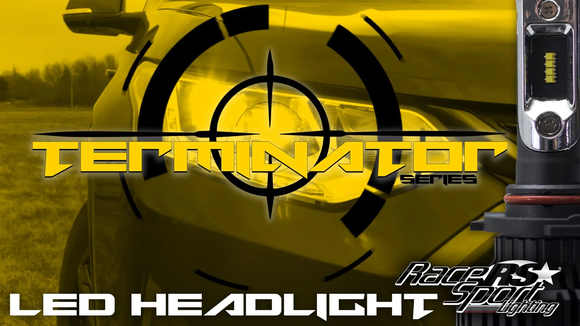 Race Sport RS Lighting (H8 Fan-less LED Conversion Headlight Kit) Terminator Series H8TLED