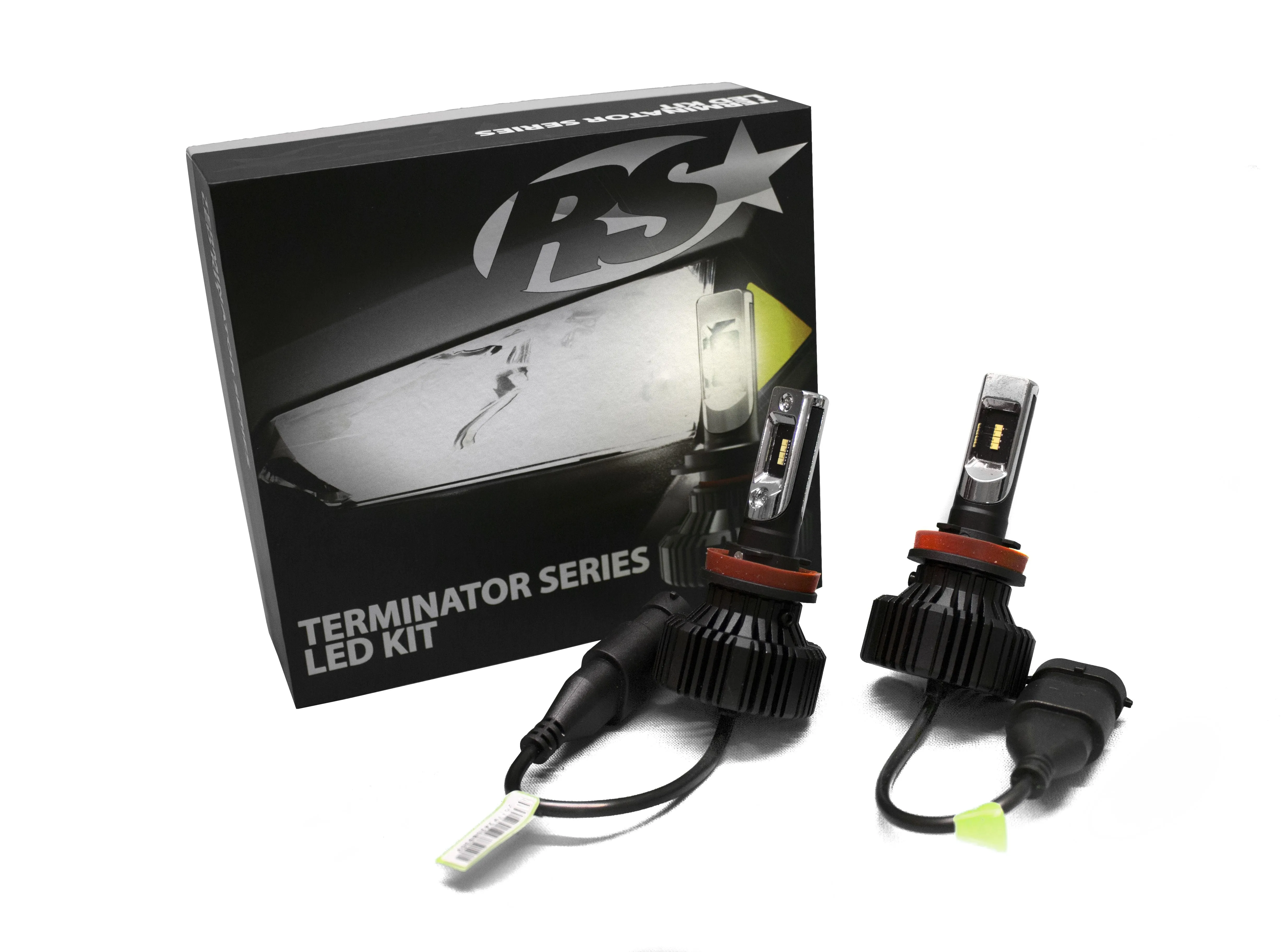 Race Sport RS Lighting (H8 Fan-less LED Conversion Headlight Kit) Terminator Series H8TLED
