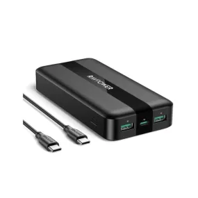 RAVPOWER PD3.0 20W 3 Ports Power Bank (20000mAh) - PB1235