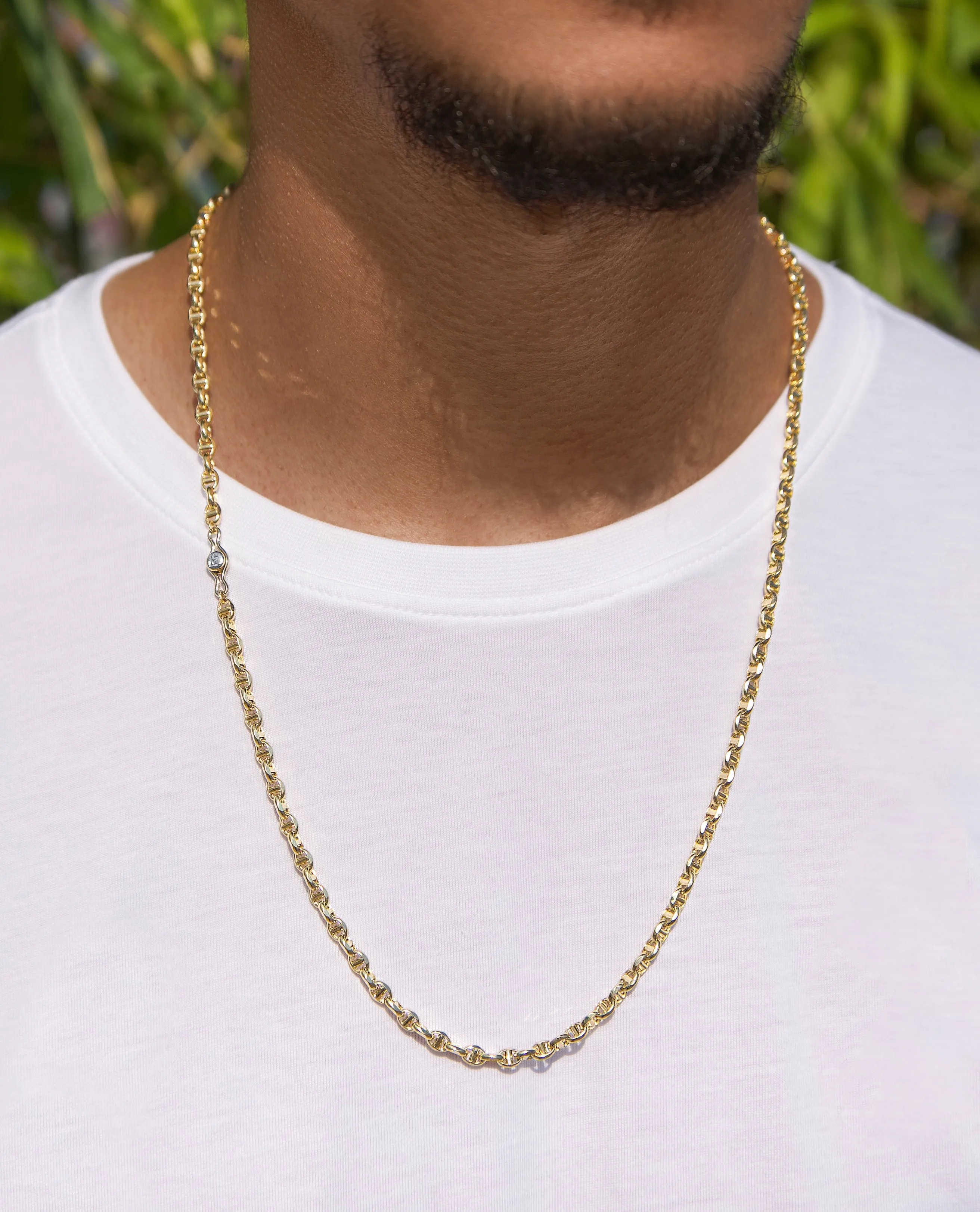Ready to Ship - ANCHOR SEMI-SOLID Chain in Gold