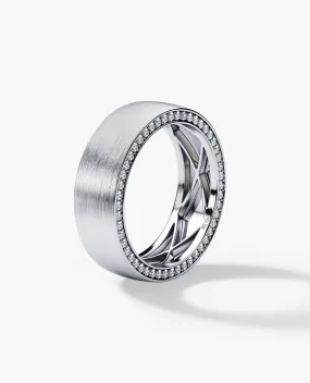 Ready to Ship - JERRITT Comfort Fit Gold Ring with 0.70ct Diamonds