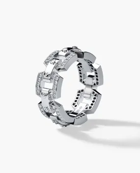 Ready to Ship - NORTHSTAR Gold Ring with 0.50ct Diamonds