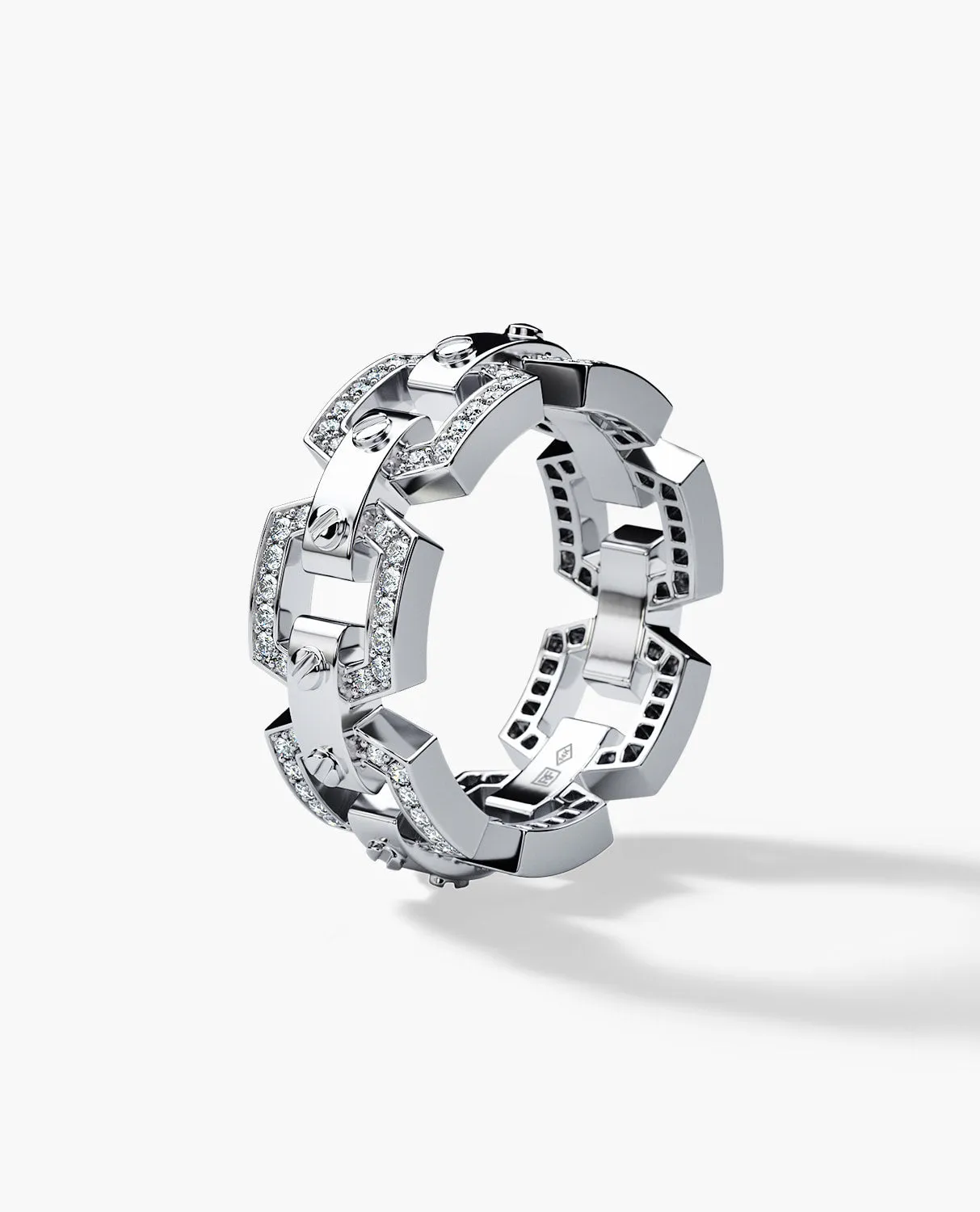Ready to Ship - NORTHSTAR Gold Ring with 0.50ct Diamonds