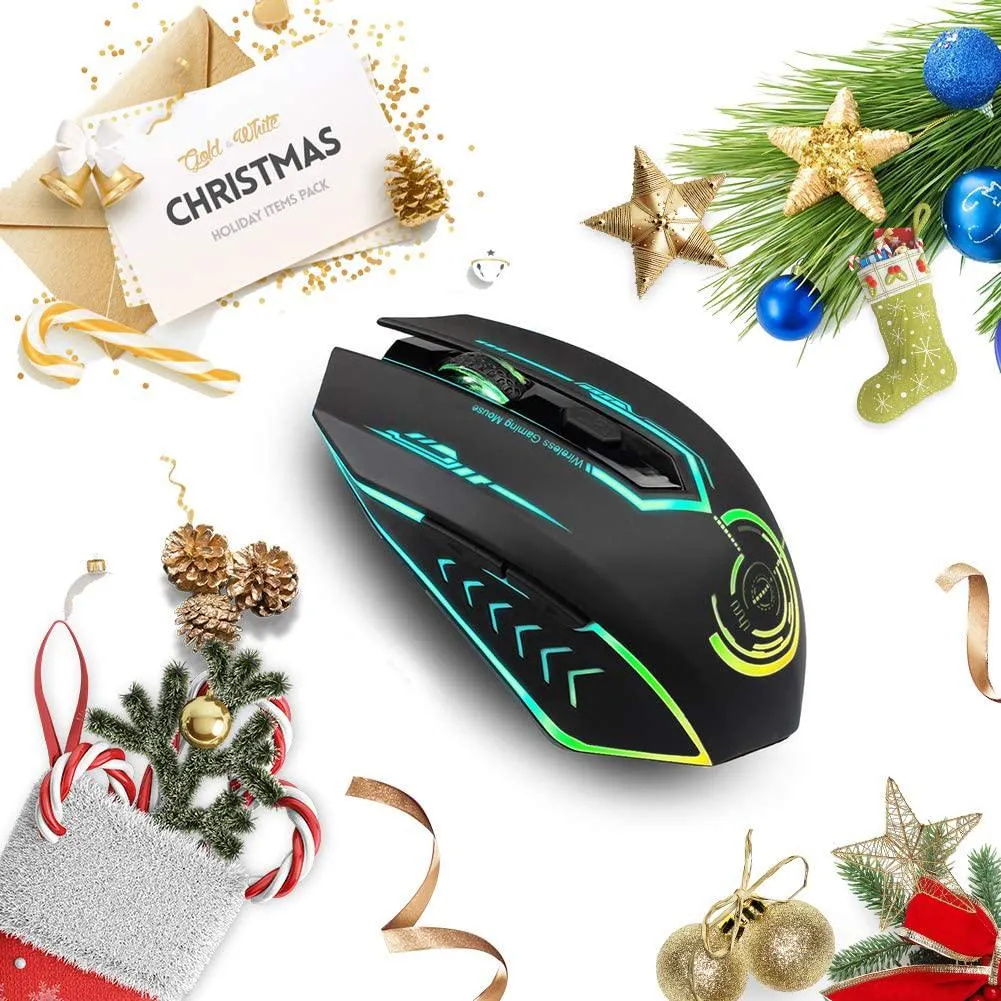 Rechargeable USB Wireless Gaming Mouse