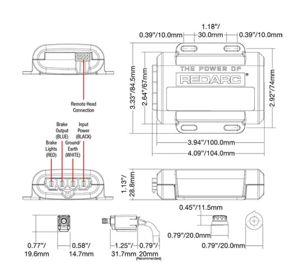 REDARC Tow Pro Elite v3 Electric Brake Controller