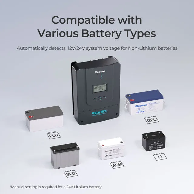 Renogy Rover Li 60 Amp MPPT Solar Charge Controller