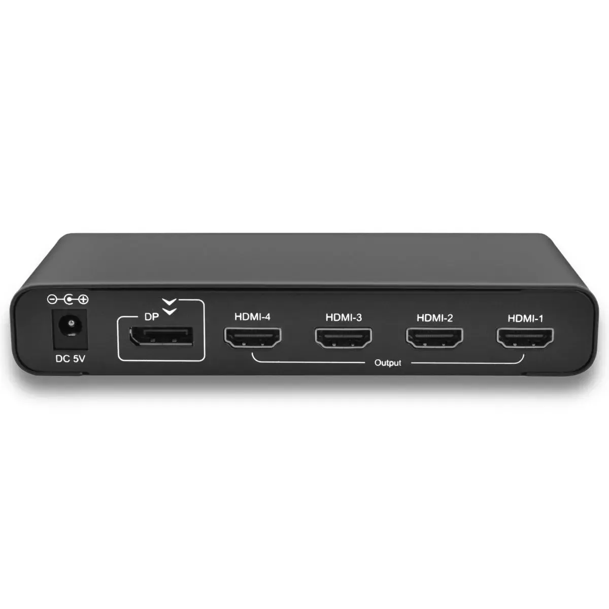 RF Link DHS-6140 4 Port Display Port DP to HDMI 4K Splitter with TV Wall Support