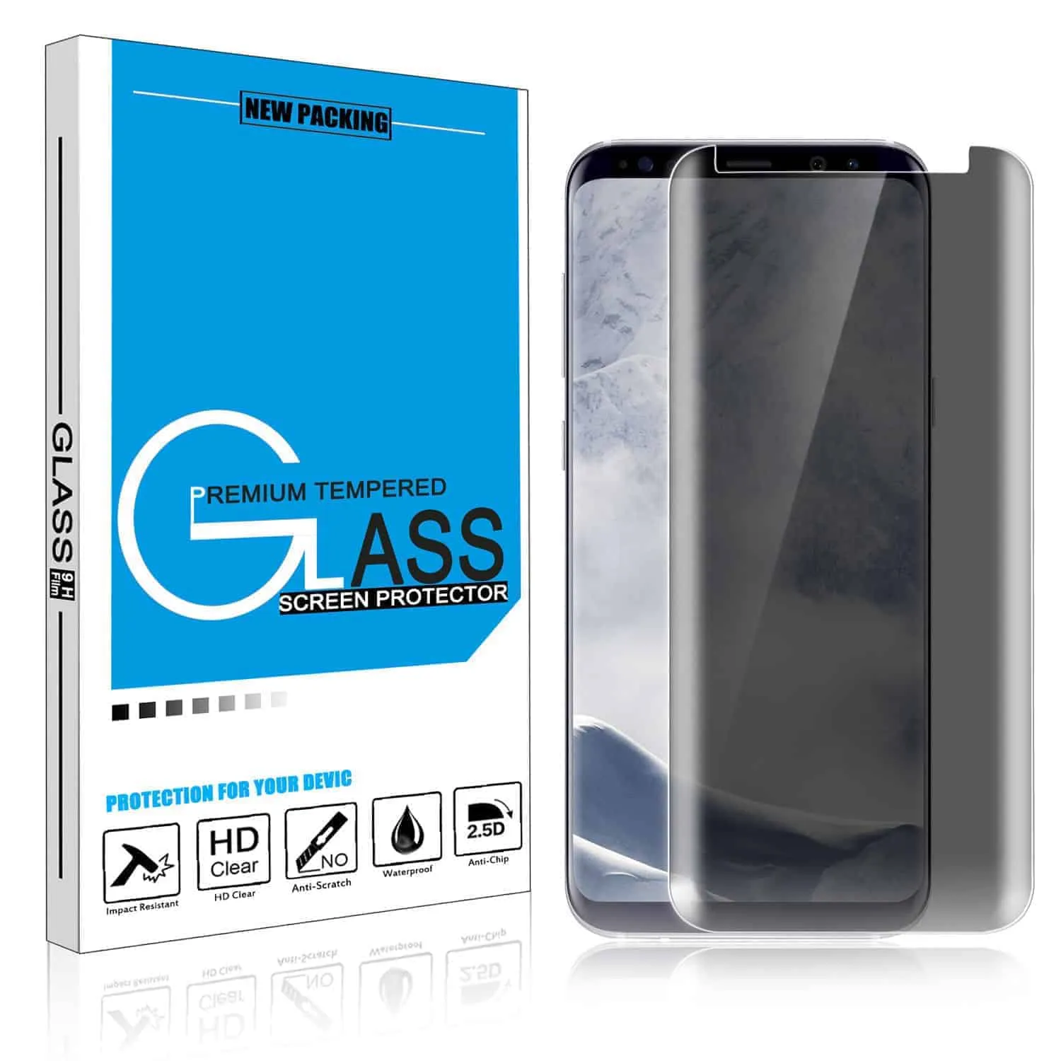 S9 Plus Screen Protector Privacy Glass | Samsung Galaxy S9 Plus Screen Protector