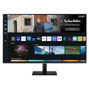 Samsung 27 Inch M5 Full HD Smart Wi-Fi Monitor With Remote Control LS27BM500EWXXL