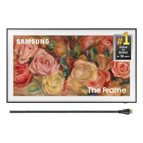 Samsung LS03D 50" 4K The Frame QLED HDR Smart TV with Slim-Fit Wall Mount & 8K HDMI Cable