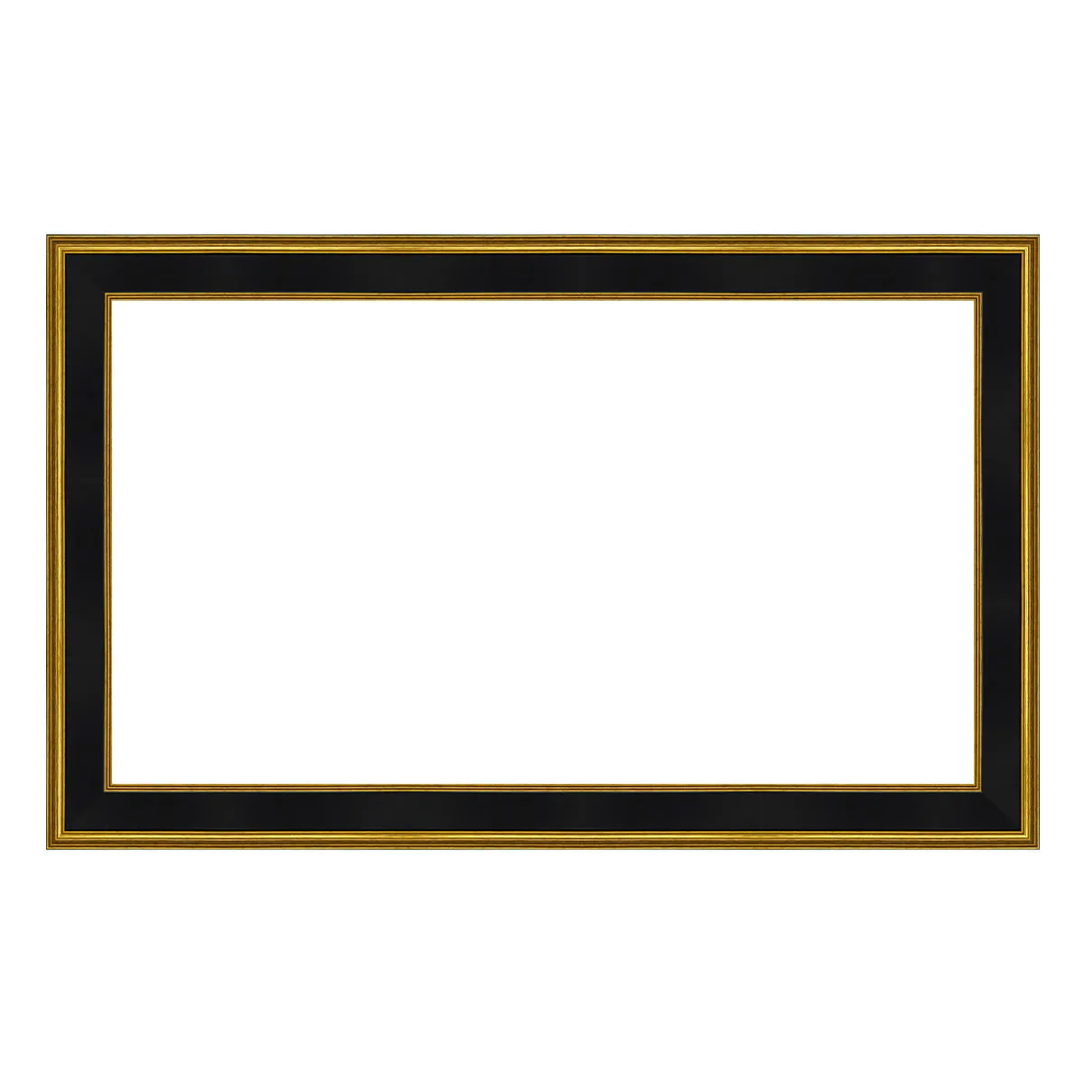 Samsung The Frame 55" QLED HDR Smart TV (2024) with Deco TV 55" Customizable Frame (Antique Gold & Black)