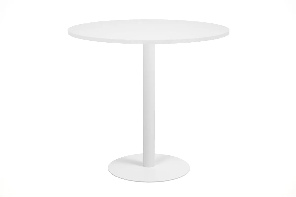 Sapphire Disc Base Tall Round Bar Counter Table [800 mm]