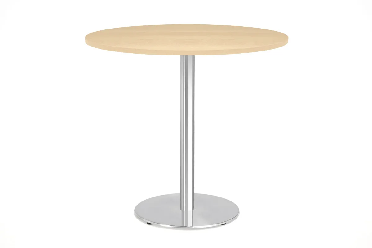 Sapphire Disc Base Tall Round Bar Counter Table [800 mm]