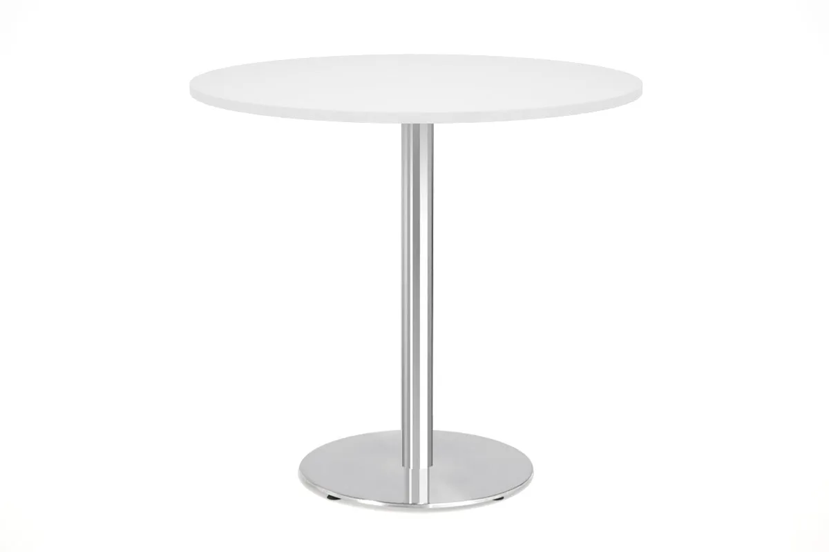 Sapphire Disc Base Tall Round Bar Counter Table [800 mm]