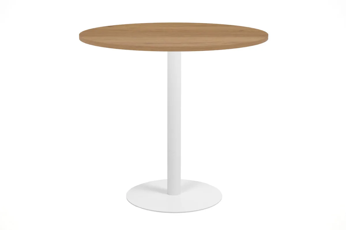 Sapphire Disc Base Tall Round Bar Counter Table [800 mm]