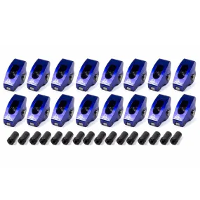 Scorpion Performance Race Series Rocker Arm 7/16" Stud Mount 1.60 Ratio Full Roller - Small Block Chevy - Set of 16