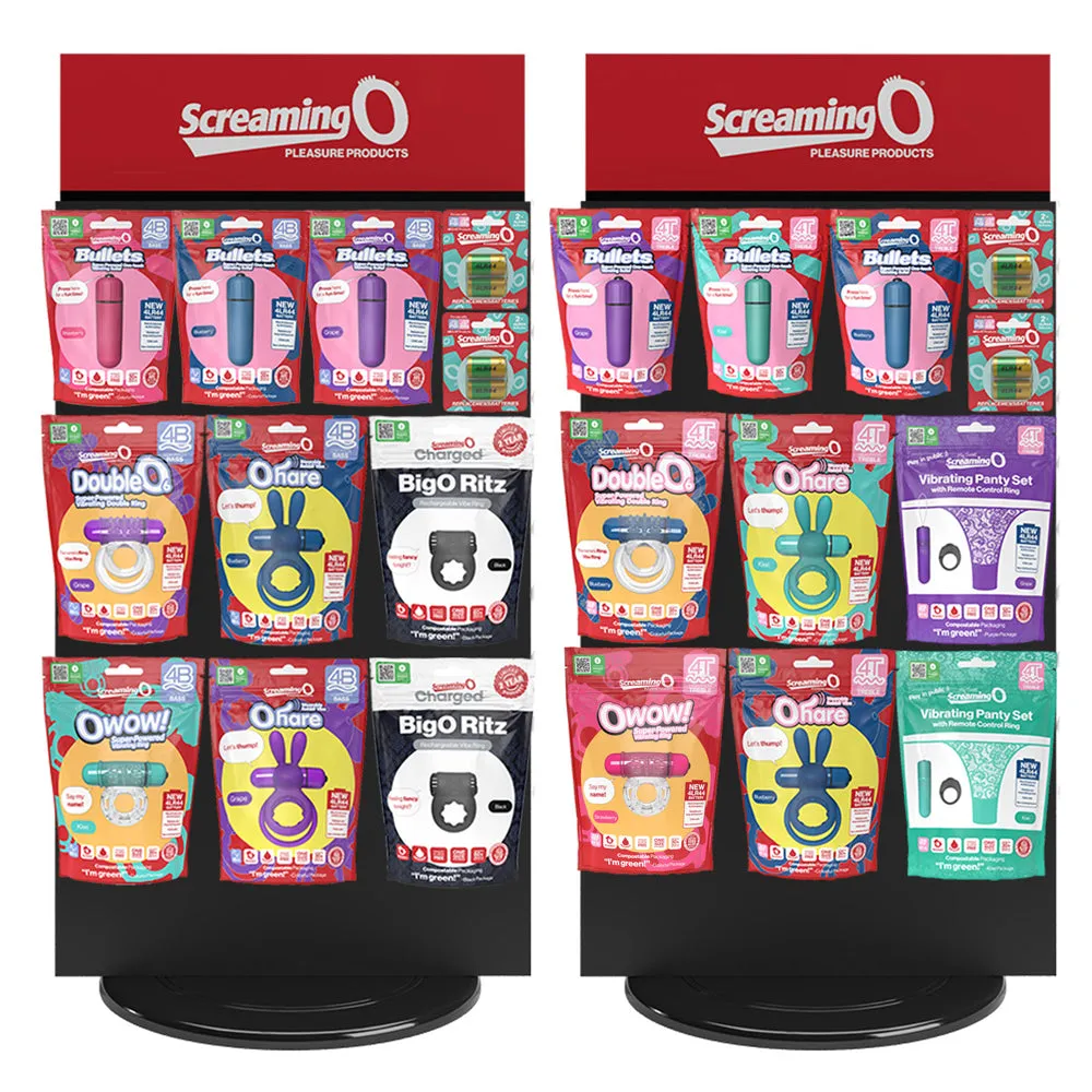 Screaming O Two-Sided Counter Display First Half 2023 New Items