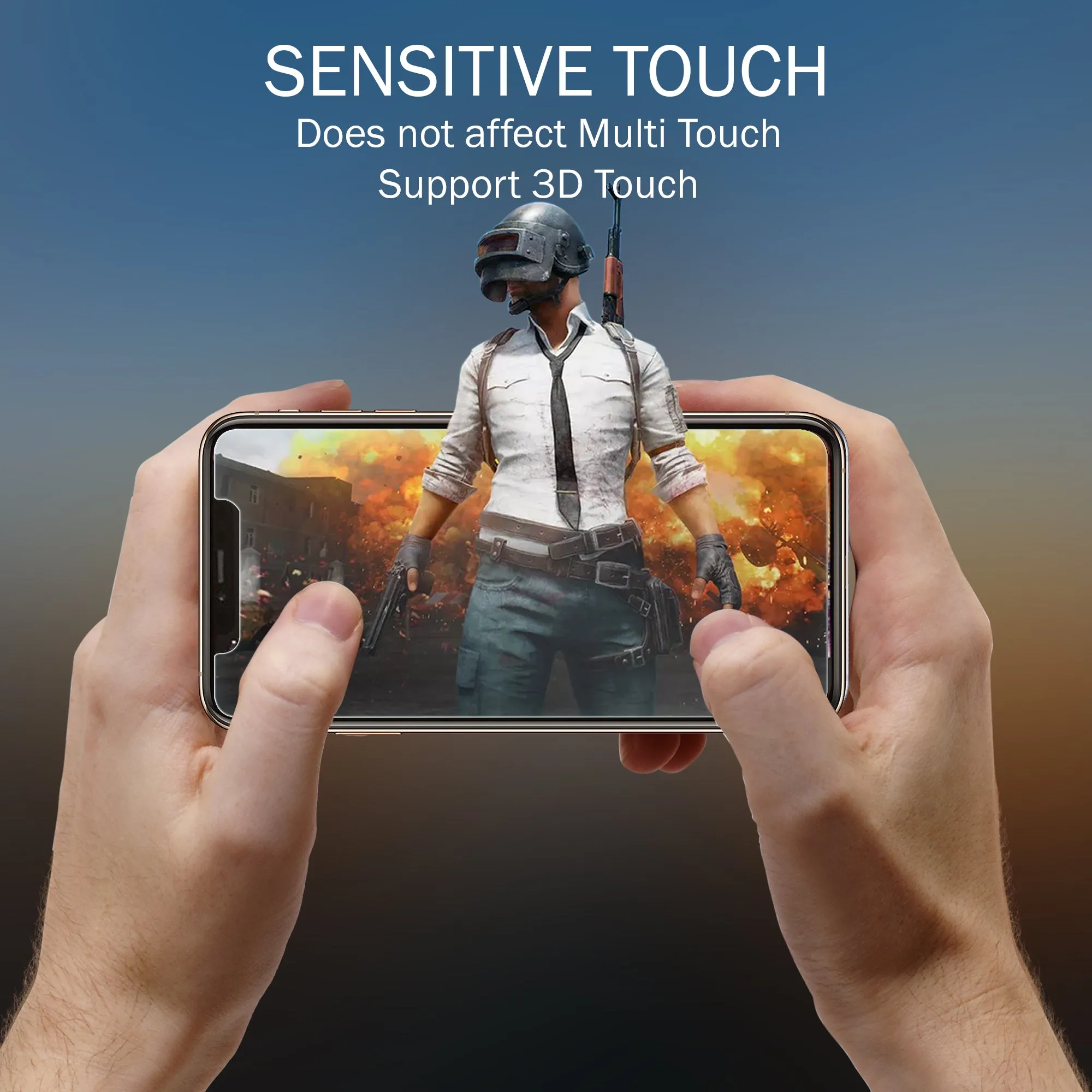 Screen Protector for iPhone 11 and iPhone XR 6.1 Inch, iSOUL Tempered Glass HD Film, 2-Pack