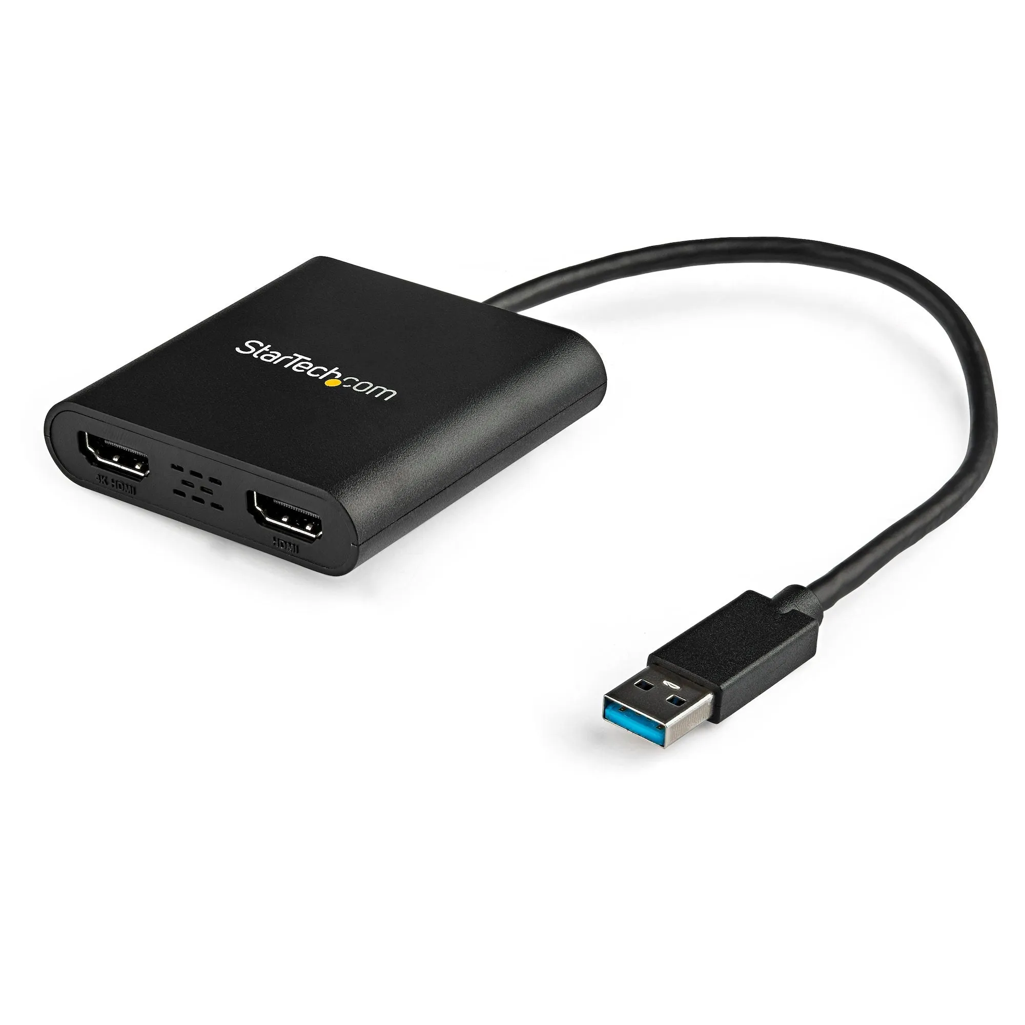 Startech.com USB 3.0 to Dual HDMI Adapter, 2 Monitor External Graphics Card