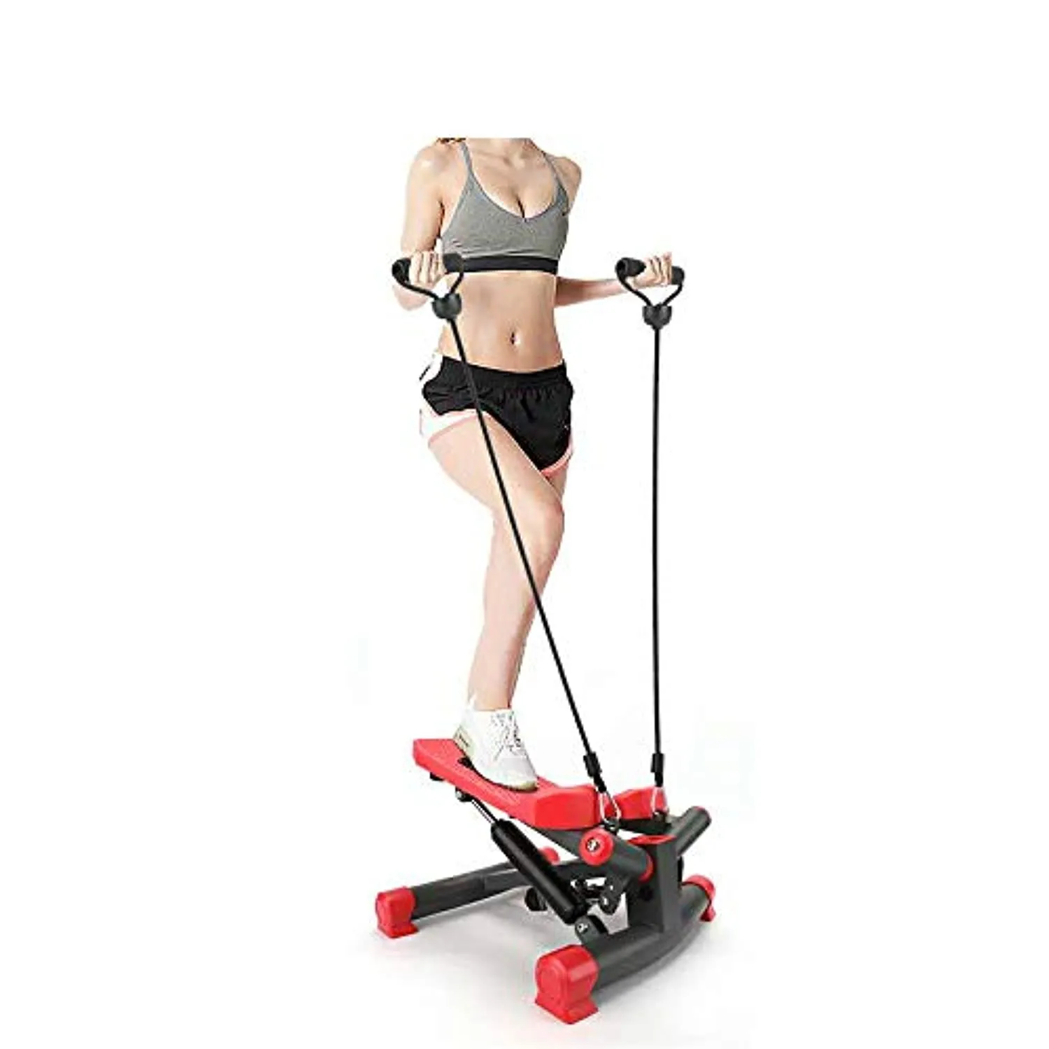 Stepper with Resistance Bands Fitness Equipment for Indoor