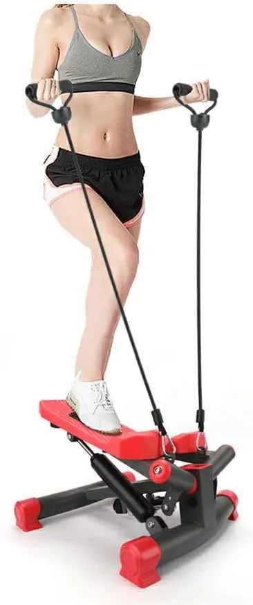 Stepper with Resistance Bands Fitness Equipment for Indoor