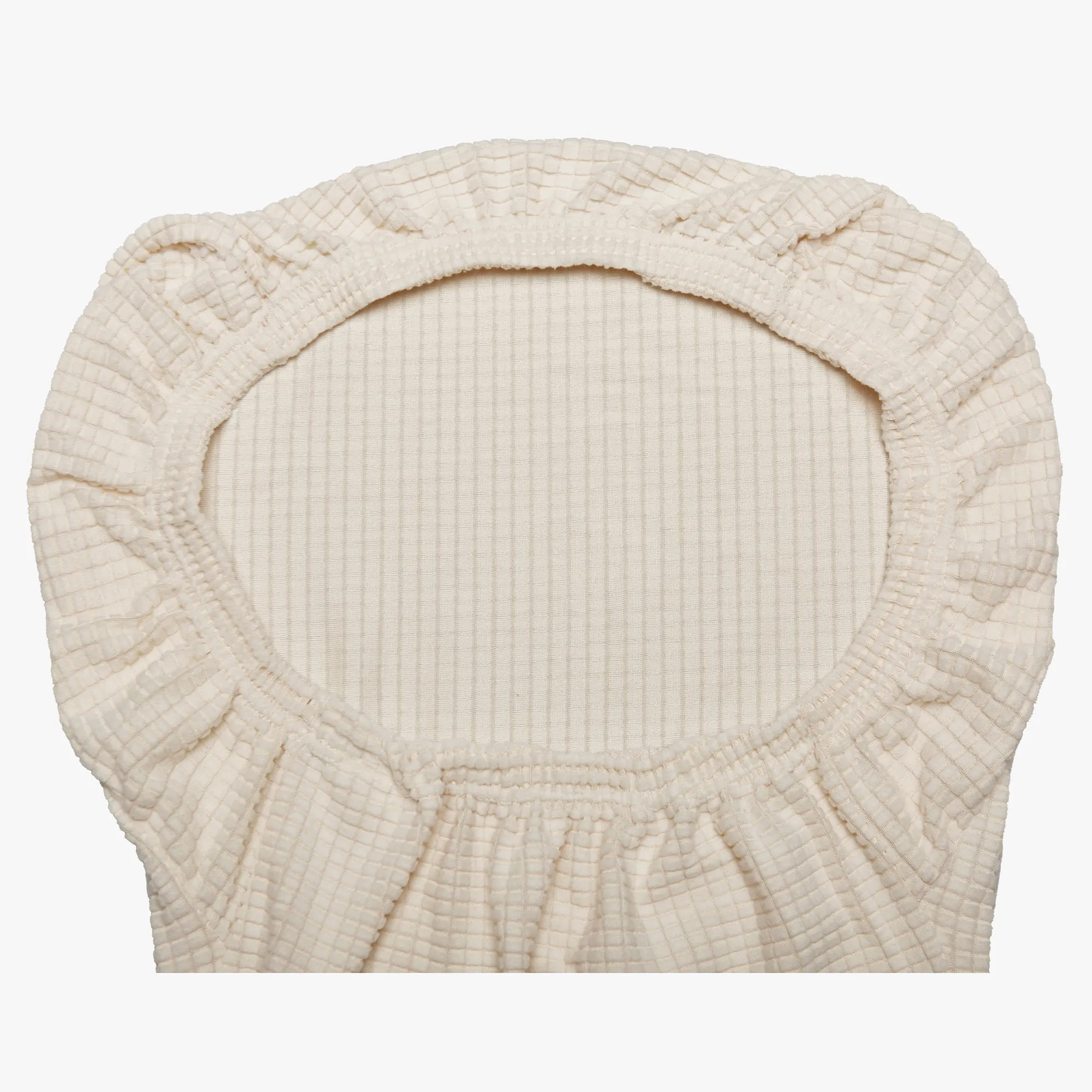 Stretch Chair Covers Slipcovers (Pack of 4, Cream White)
