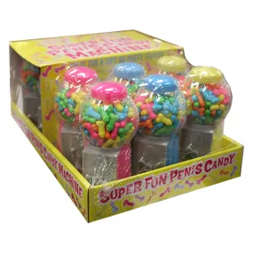 Super Fun Penis Gumball Machines 12pc Display