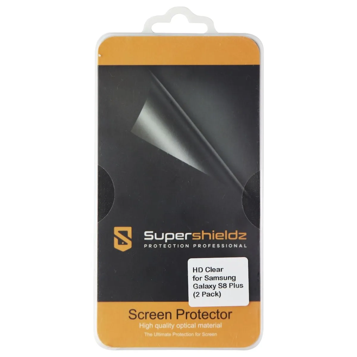 SuperShieldz Screen Protector 2 Pack HD Clear for Samsung Galaxy (S8 ) - Clear