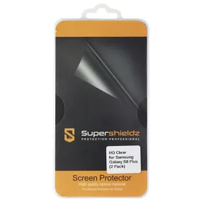 SuperShieldz Screen Protector 2 Pack HD Clear for Samsung Galaxy (S8 ) - Clear