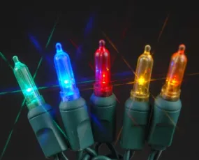 T5 50 count LED Christmas Lights MULTI COLOR