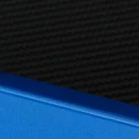 Techni Sport Blue Stryker Gaming Desk, Blue