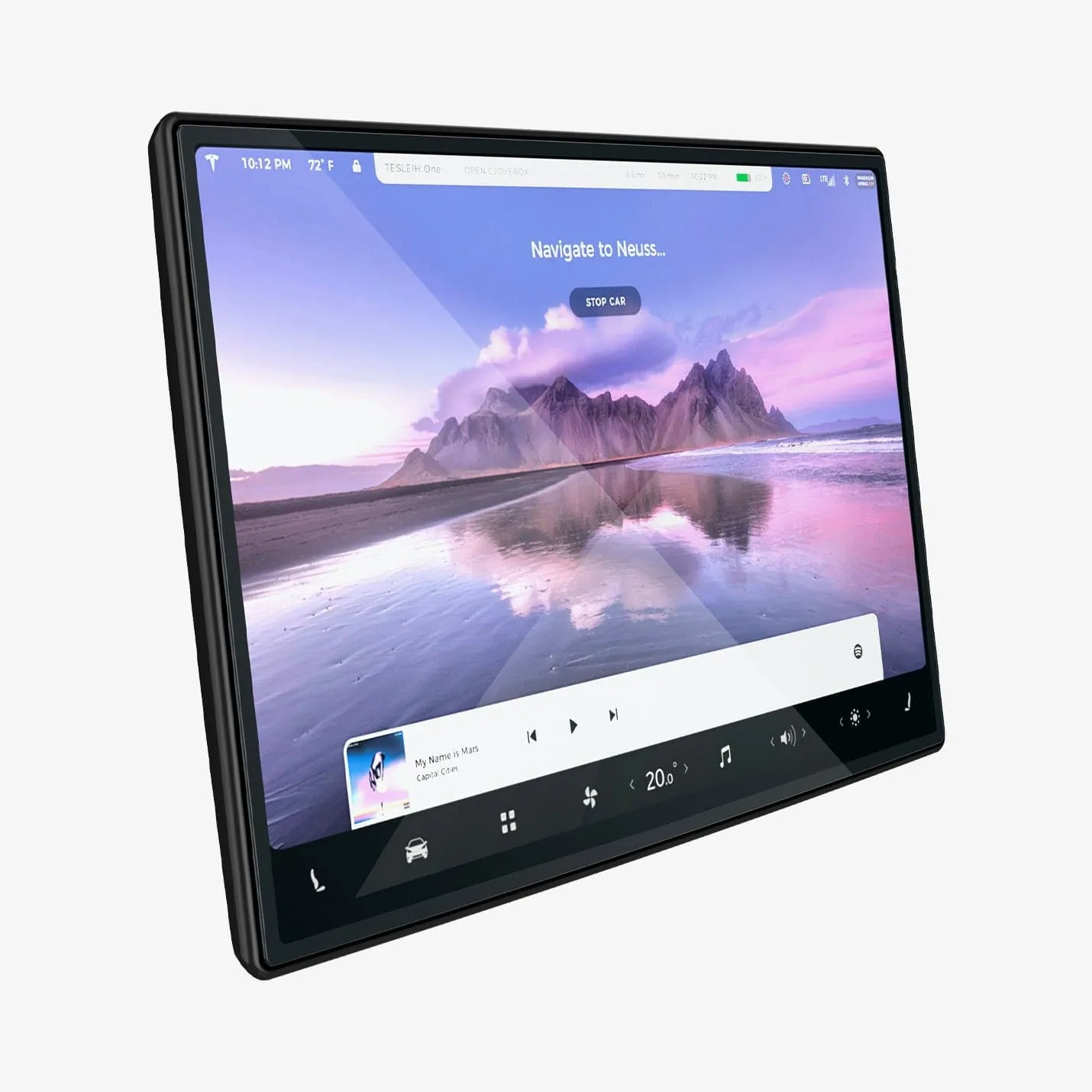 Tesla Models - Screen Protector GLAS.tR EZ Fit