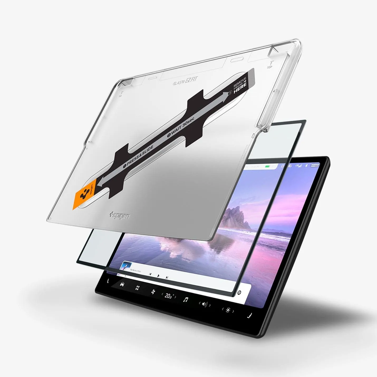 Tesla Models - Screen Protector GLAS.tR EZ Fit