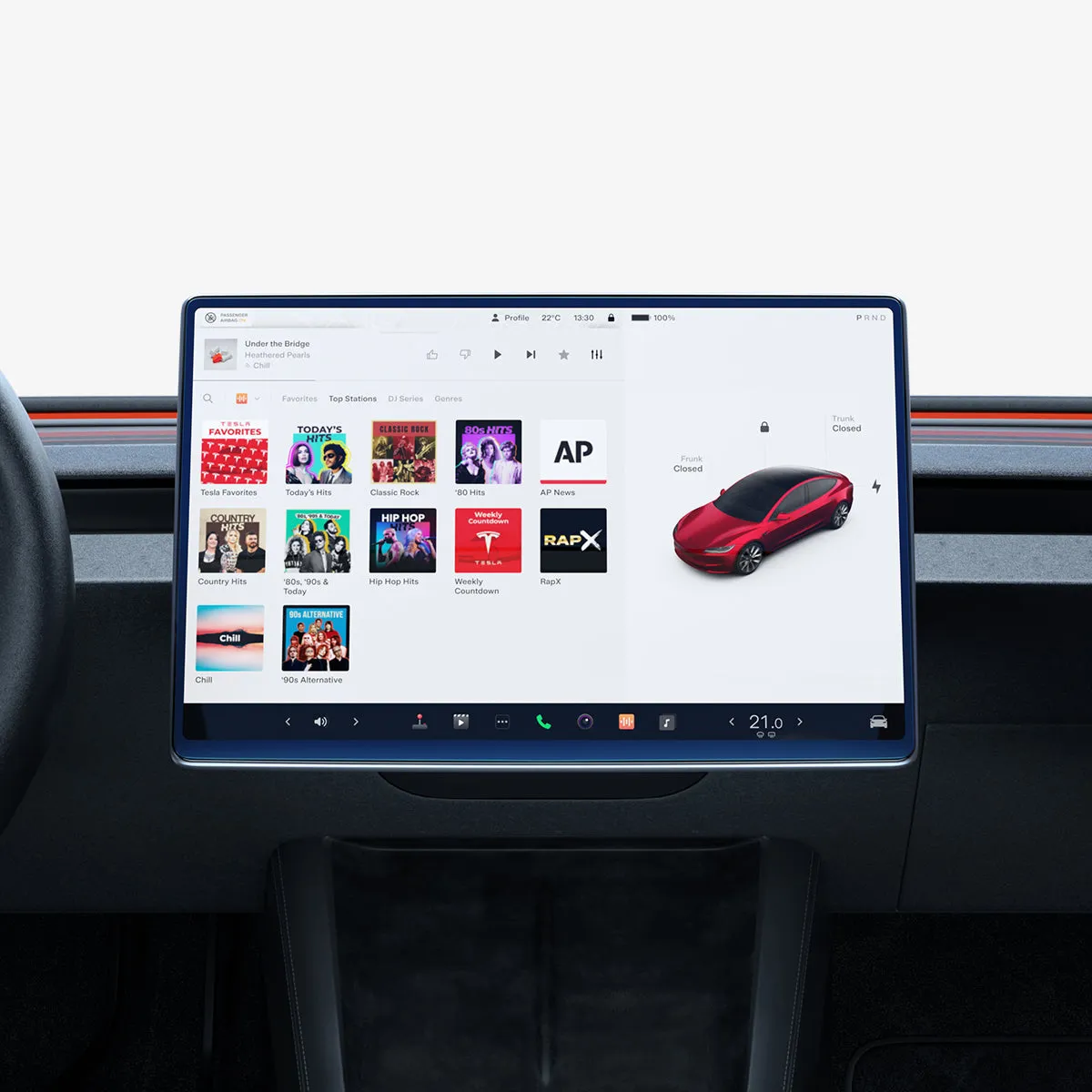 Tesla Models - Screen Protector GLAS.tR EZ Fit