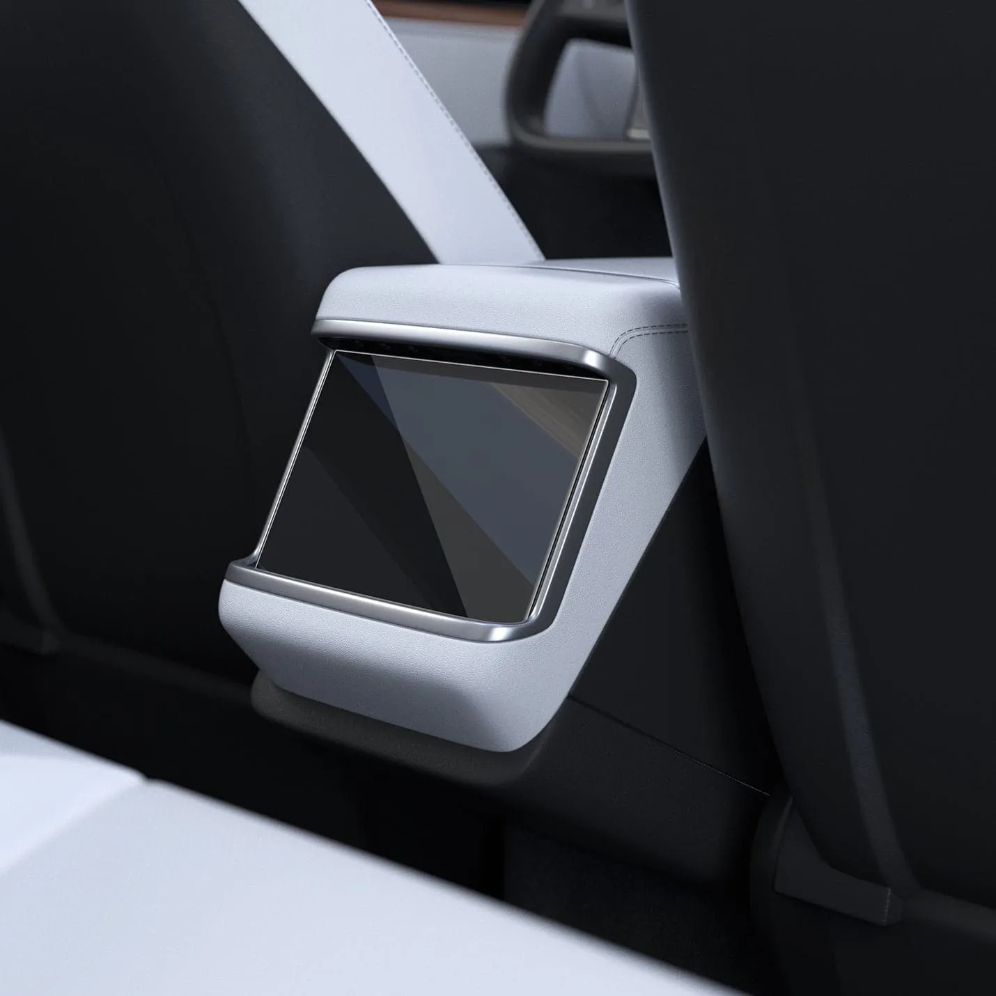 Tesla Models - Screen Protector Glas.tR SLIM | Anti-Glare (Rear)